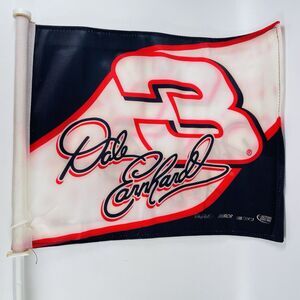 Vintage Dale Earnhardt #3 Nascar Window Car Flag Banner Dale Sr. RCR